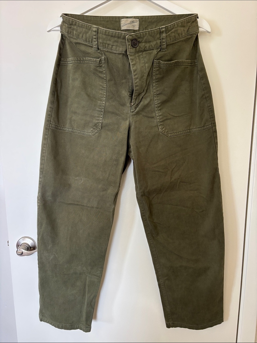 Universal Thread Olive Utility Chinos Size 6